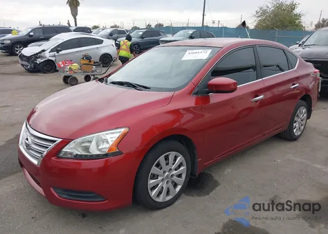 2015 Nissan Sentra Sv from USA, damaged, VIN 3N1AB7AP0FY353715